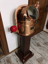 <span class=sold>** SOLD **</span>Ancien Chantier - 1951 Copper Binaccle Compass