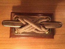 <span class=sold>** SOLD **</span>Brass Cleats From Turkish Warship