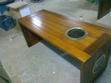 <span class=sold>** SOLD **</span>Teak Wood Office Table and Meeting Table