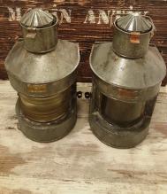 Vintage Steel Kerosene Lantern