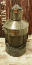 Vintage Steel Kerosene Lantern