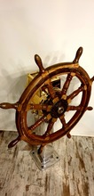 Brass ship wheel