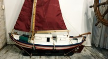 <span class=sold>** SOLD **</span>Wooden Model Ship