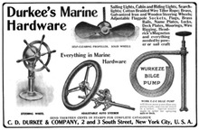 <span class=sold>** SOLD **</span>Engine Order Telegraph, Durkee Marine, Staten Island