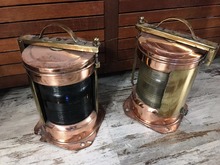 İskele - Sancak - Silyon Bakır ve Sarı Gemi Fenerleri