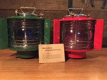 VEB Doğu Almanya üretimi Yedek İskele-Sancak Fenerleri