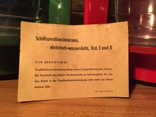 VEB Doğu Almanya üretimi Yedek İskele-Sancak Fenerleri