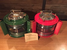 VEB Doğu Almanya üretimi Yedek İskele-Sancak Fenerleri