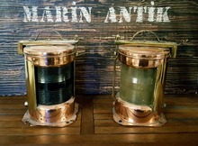 İskele - Sancak - Silyon Bakır ve Sarı Gemi Fenerleri