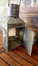 Vintage GalvanizGazlı Fener