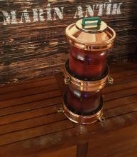 Çift Katlı Bakır Fener