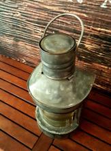 Vintage GalvanizGazlı Fener