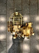 Japanese Industrial Ceiling Lamp by Kokosha 1989